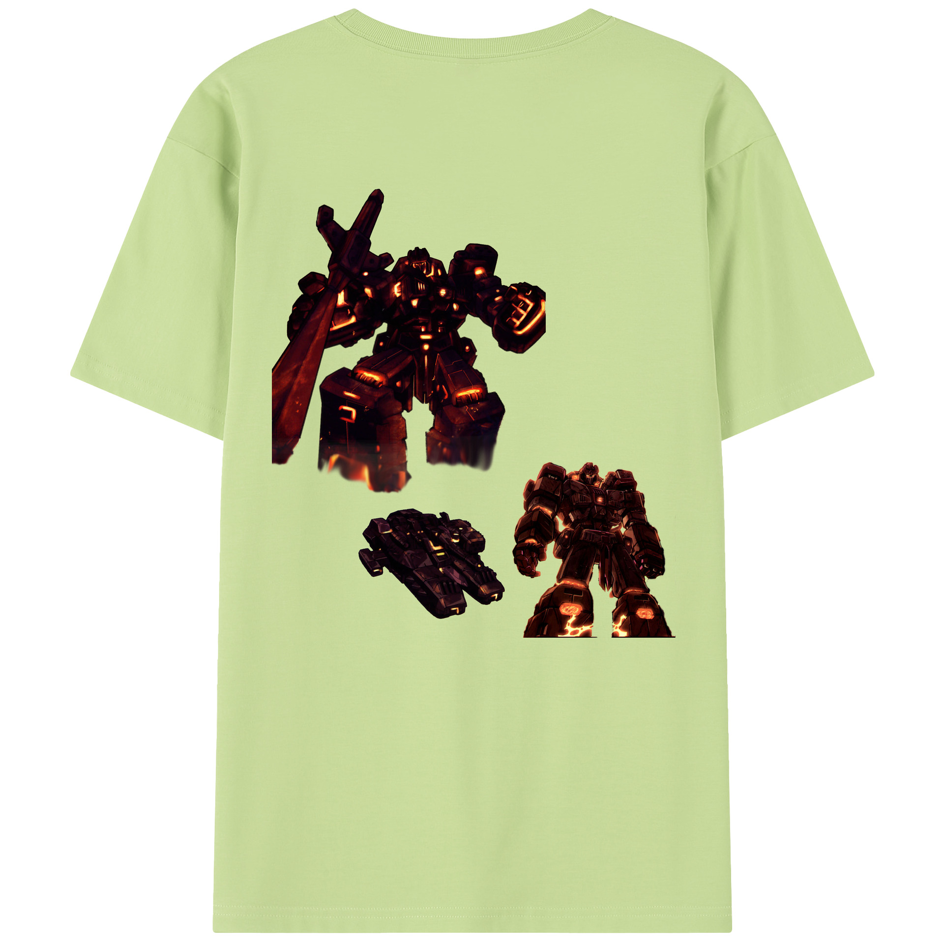（画像用）  綿100％半袖Tシャツ（背面プリント）